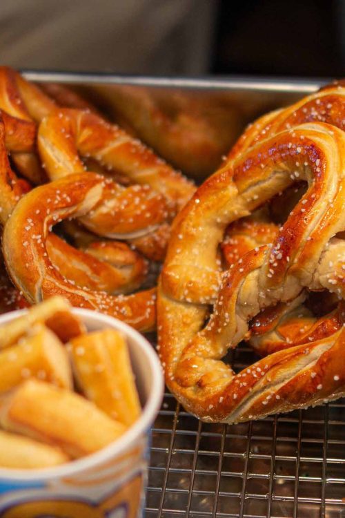 Auntie Anne's pretzels.